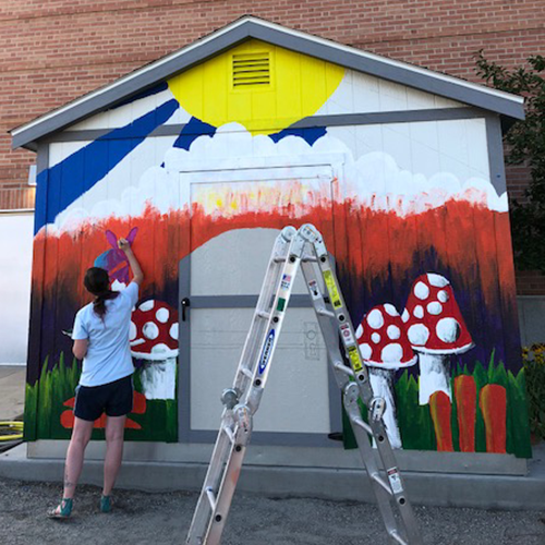 Childrens Hospital CO_garden shed