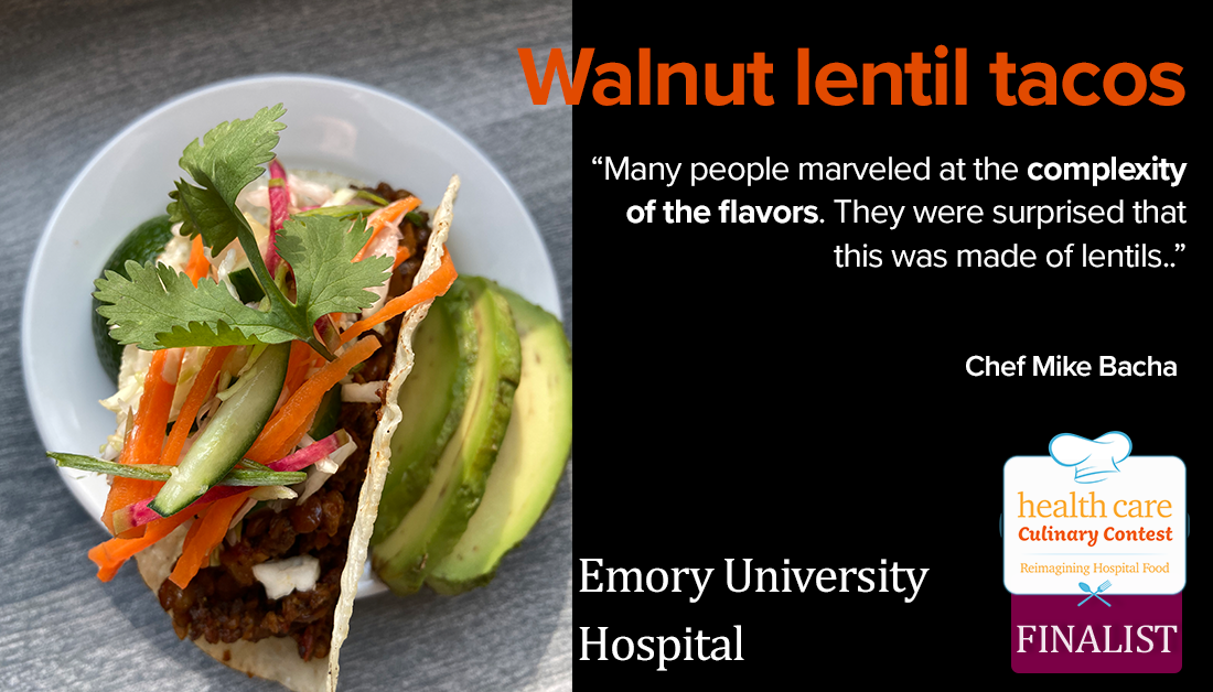 walnut lentil tacos