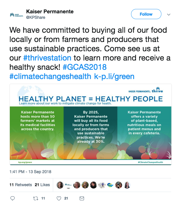 Kaiser GCAS tweet