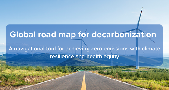 Global road map for decarbonization