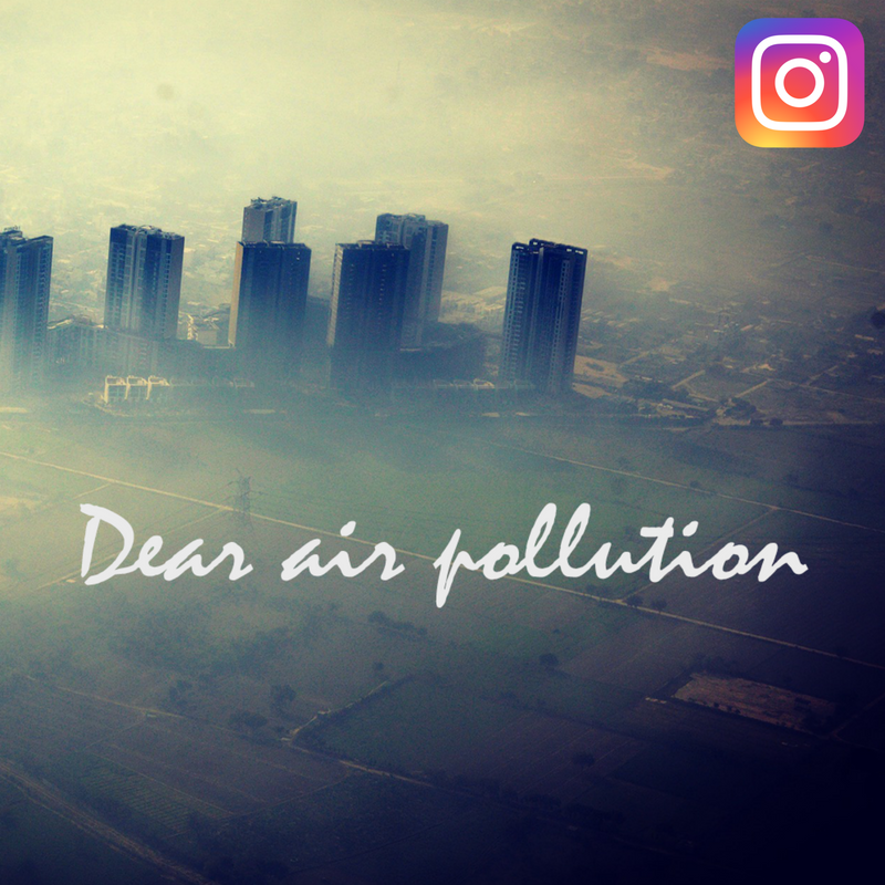 Air pollution Instagram image