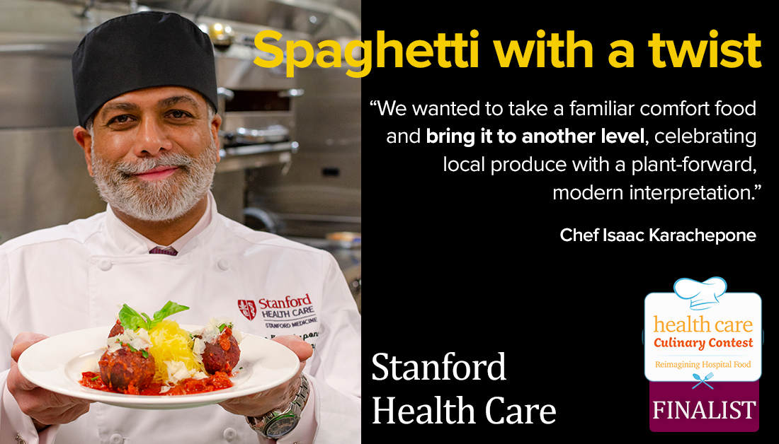 Stanford Healthcare spaghetti with a twist